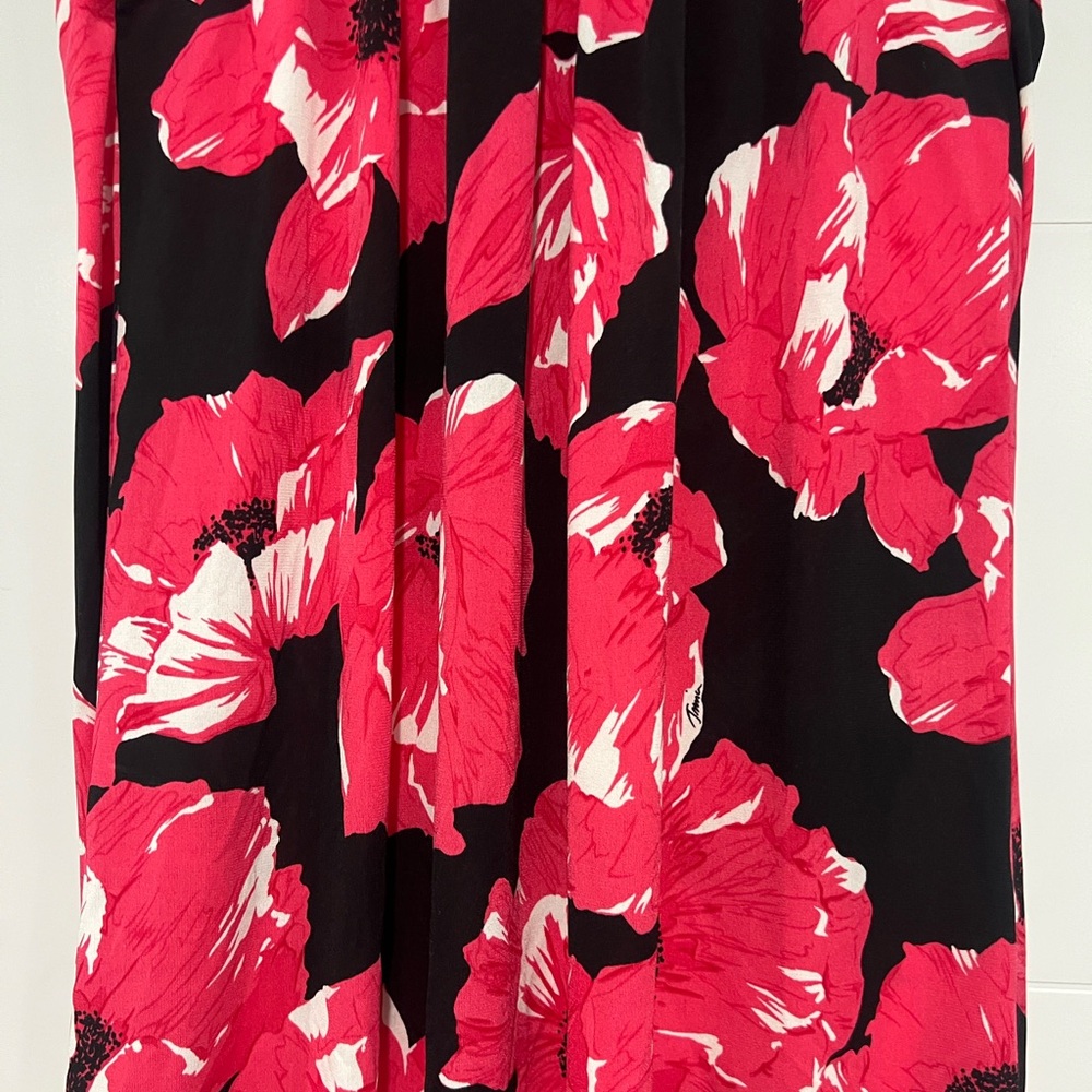 Trina Trina Turk Floral Halter Tie Neck Dress - Size M NWT - Picture 2 of 6
